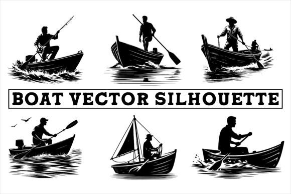 Boat Vector Silhouette Designs: A Designer's Review