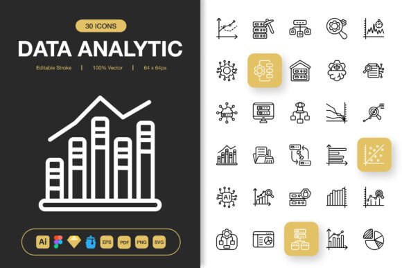 Data Analytic Icons