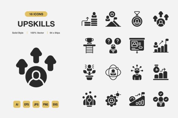 Upskills Solid Icons Review
